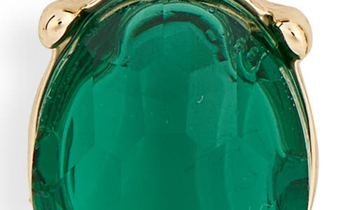 Leith Triple Drop Earrings In Green