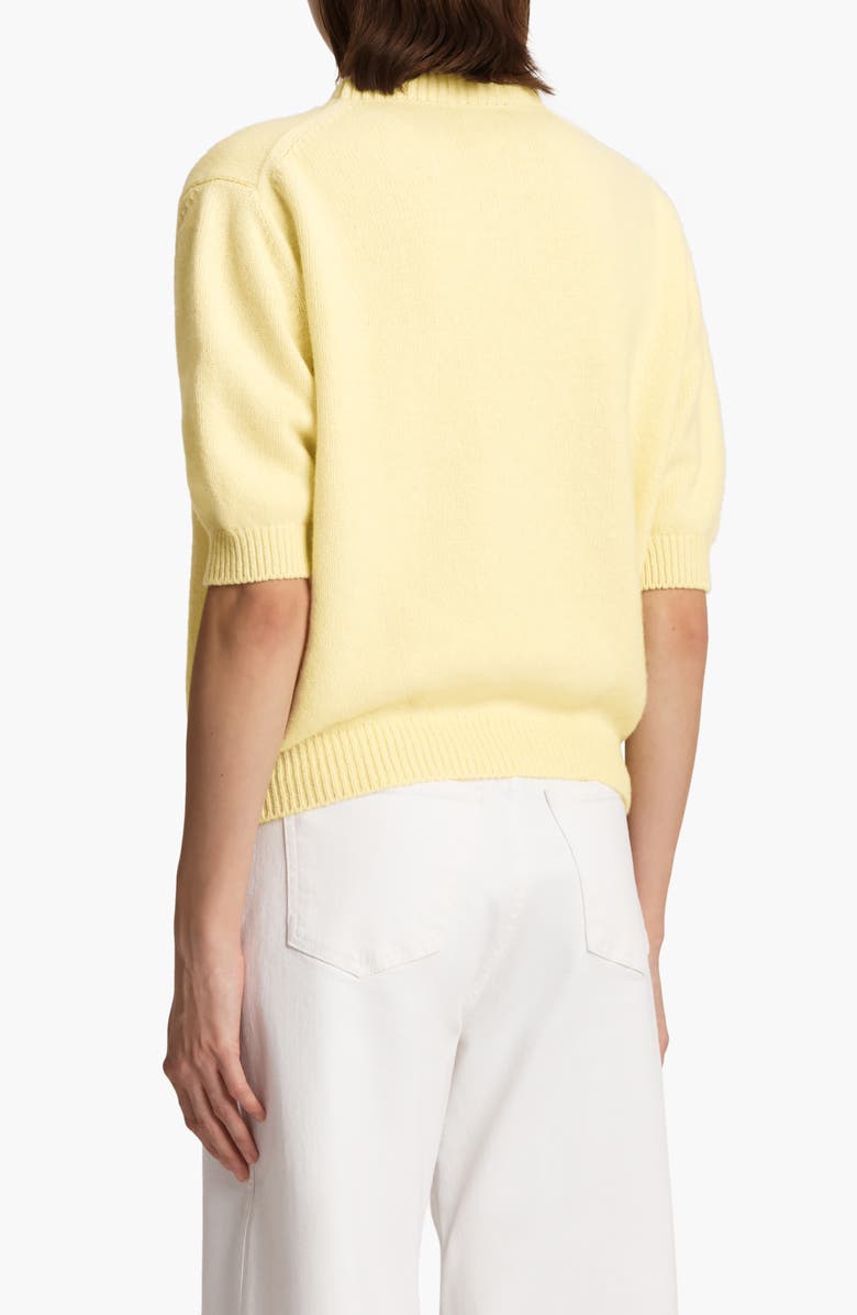 Davin Short Sleeve Cashmere Sweater