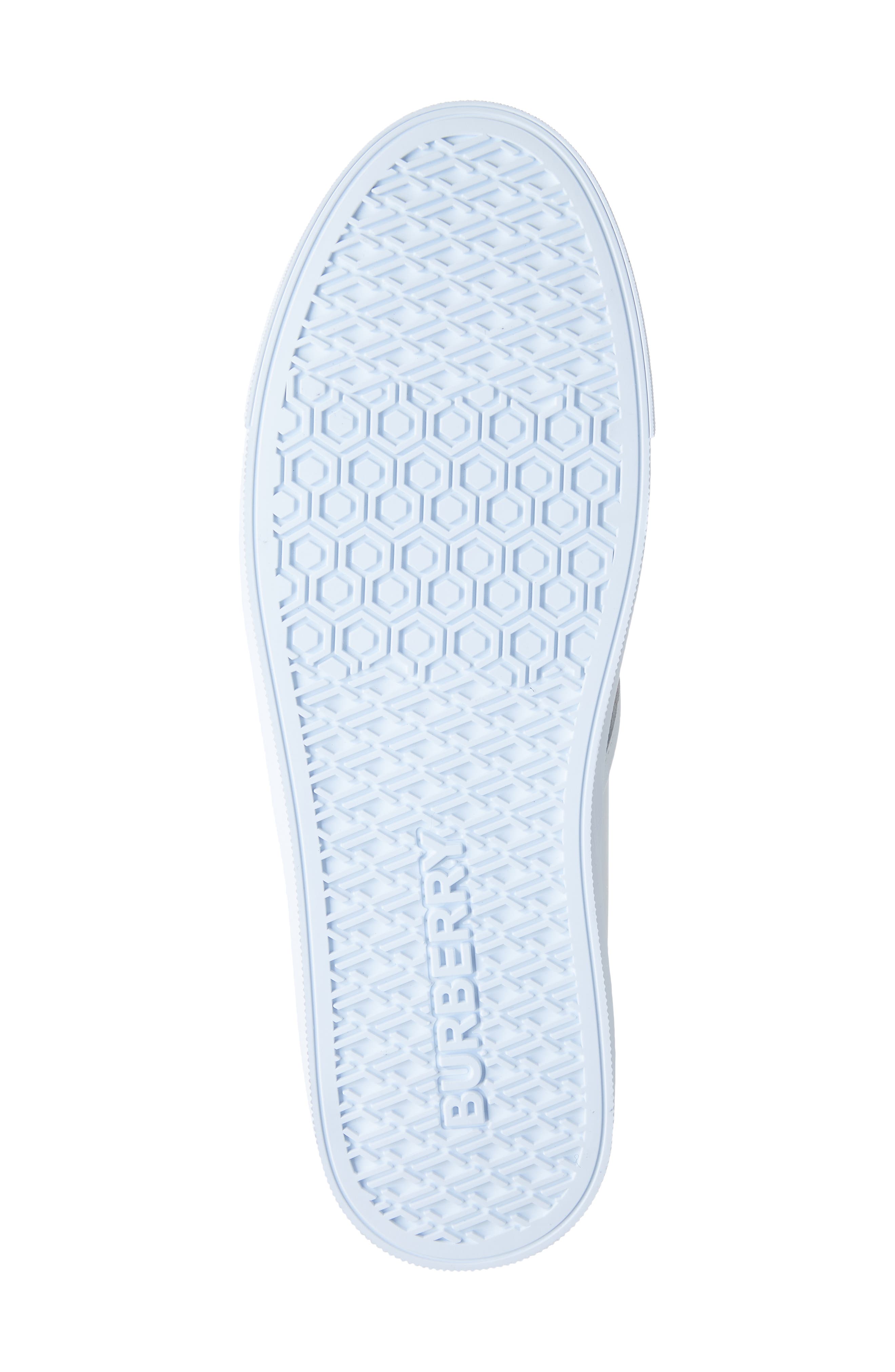 Burberry New Salmond Check Slip-On Sneaker, Alternate, color, 