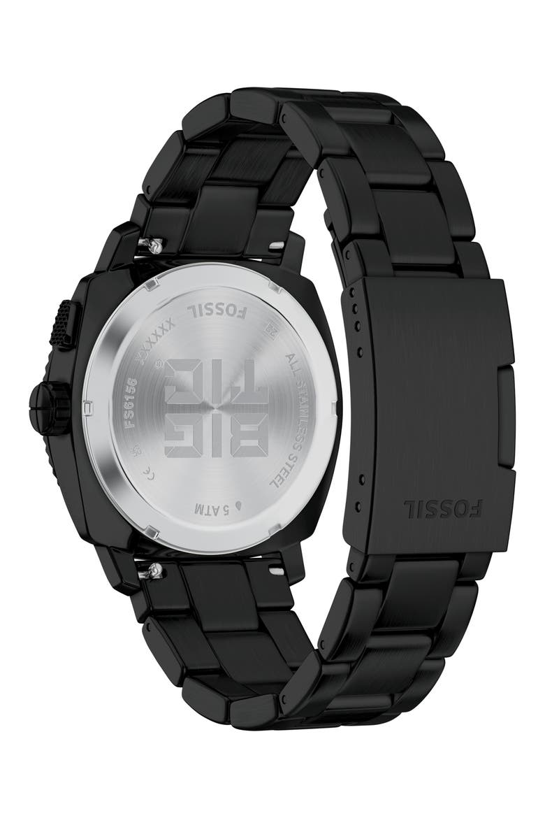 Machine Big Tic® Anadigi Bracelet Watch, 41mm, Alternate, color, BLACK