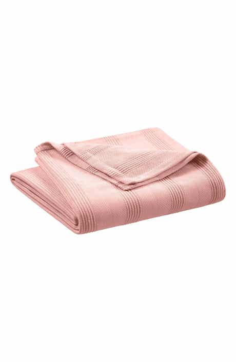 Vellux Textured Cotton Throw Blanket