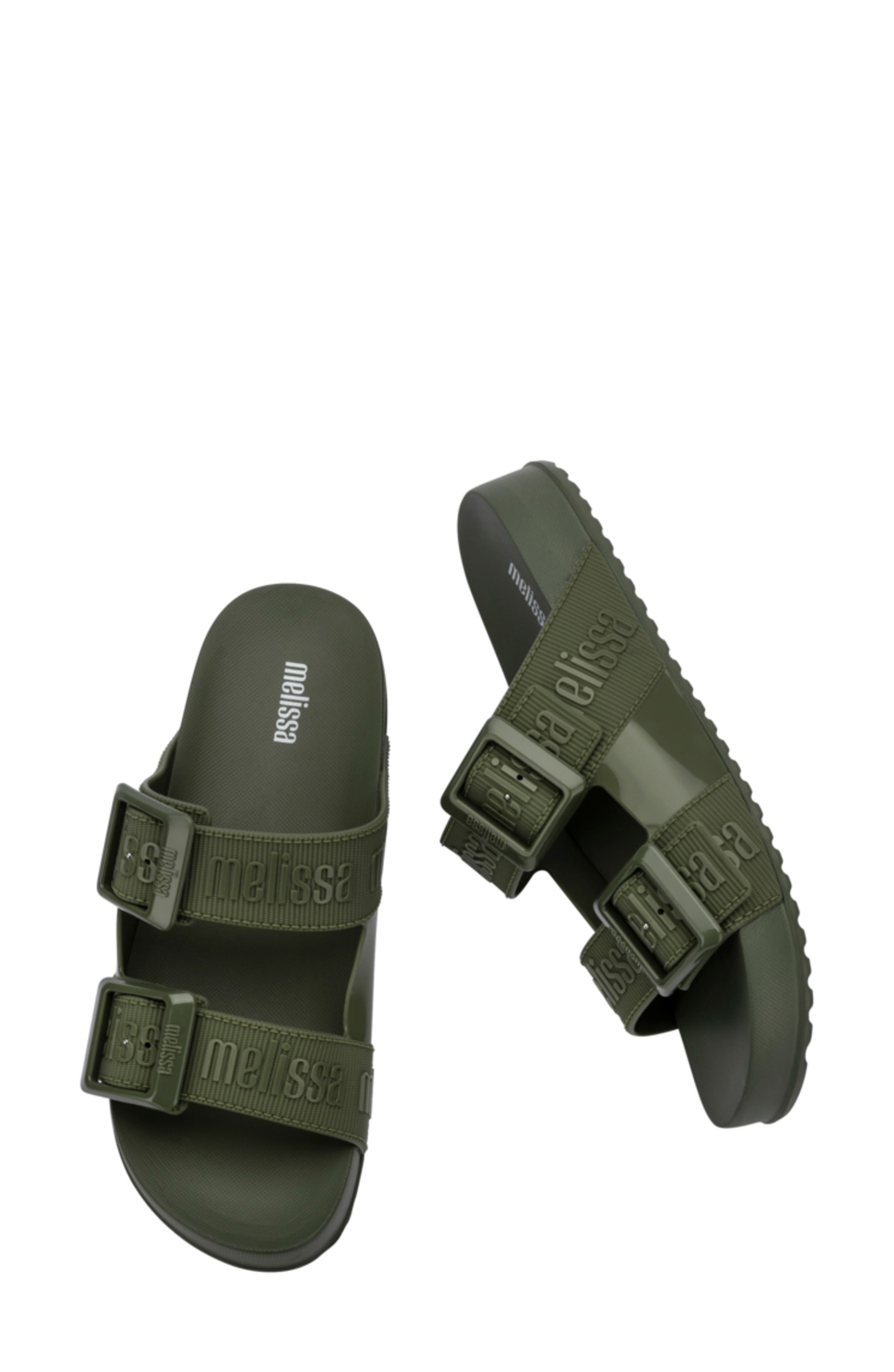 Melissa Cozy Slide Sandal, Alternate, color, Green