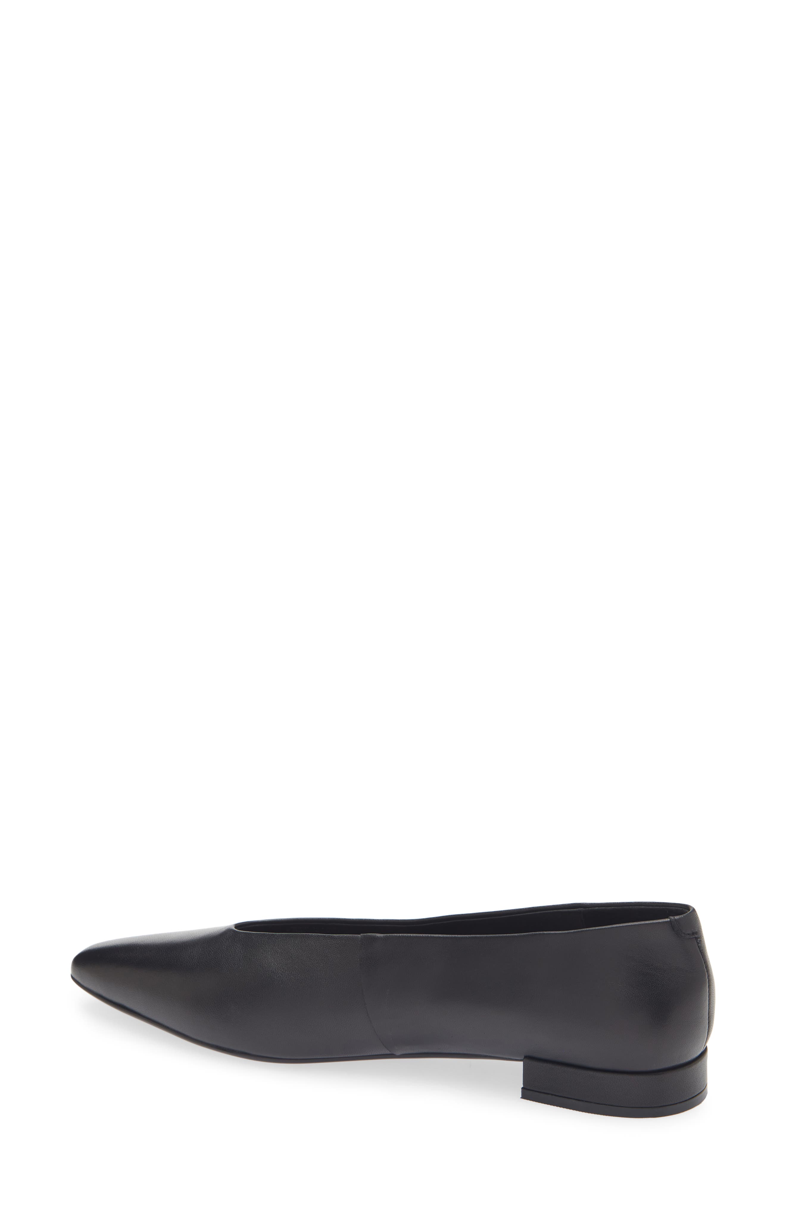 Jeffrey Campbell Hinted Pointed Toe Flat, Alternate, color, Black