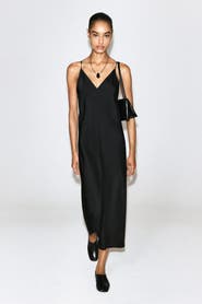 COS Crepe Midi Slip Dress