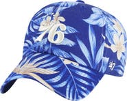 '47 Men's '47 Royal Philadelphia 76ers Tropicalia Floral Clean Up Adjustable Hat