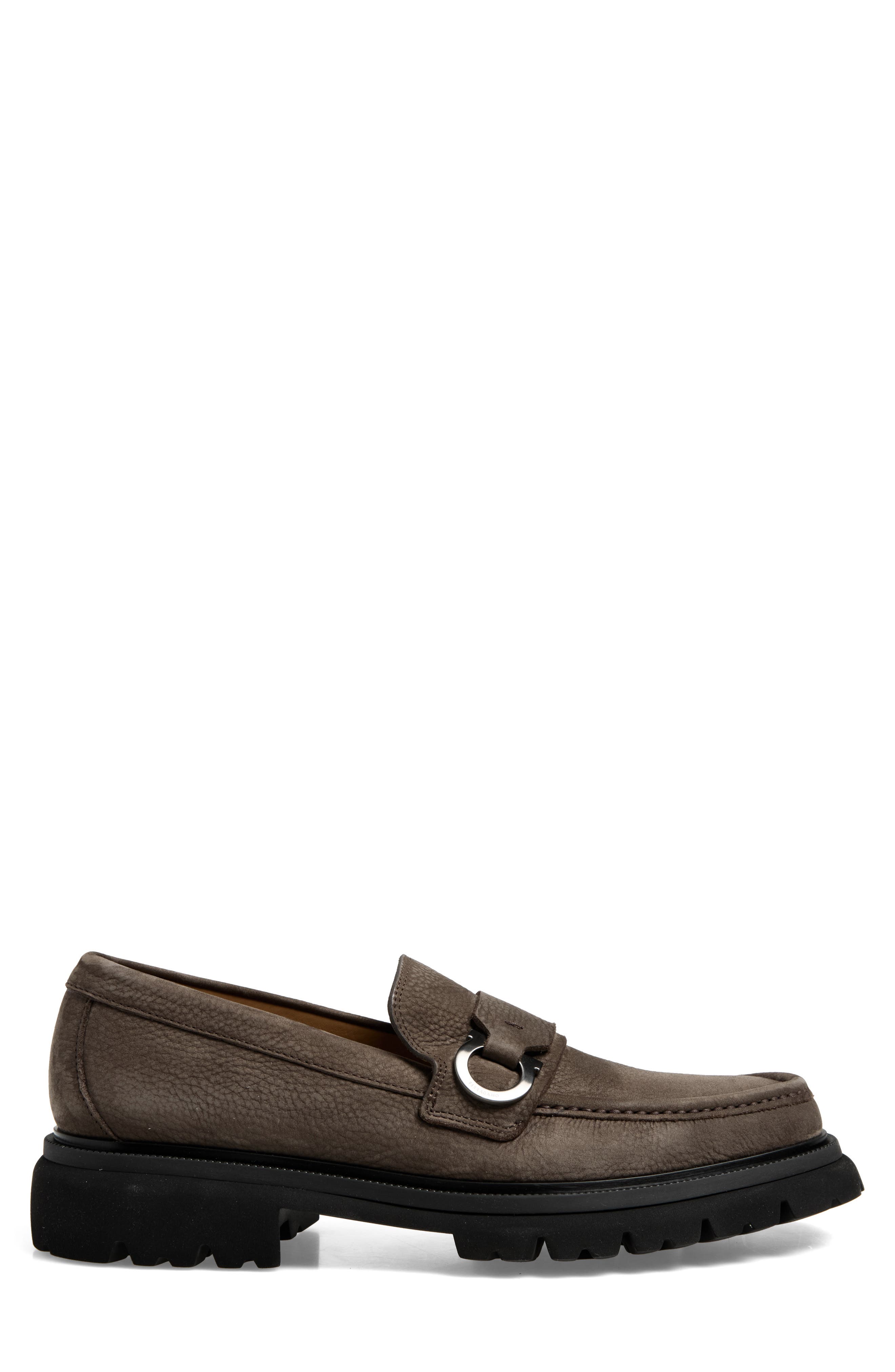 Andover Gancini Bit Lug Sole Loafer, Alternate, color, ELEFANTE T.MORO BISCOTTO