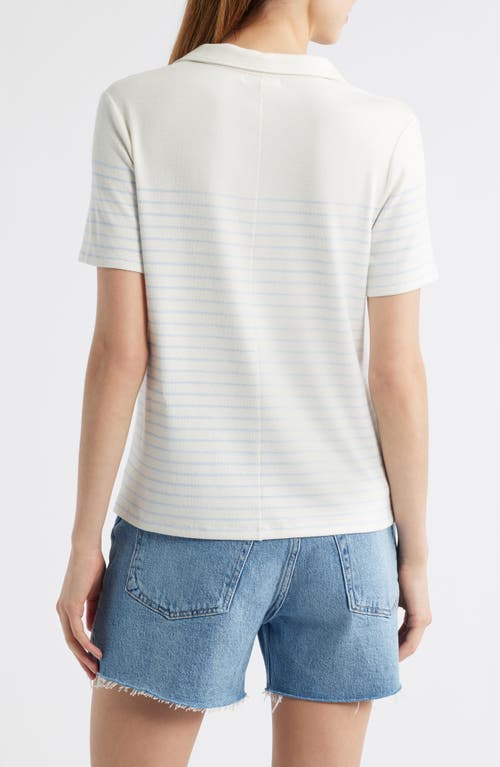 Rag & Bone Stripe Knit Polo