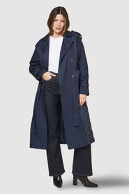 Wallis Padded Belted Trench Coat
