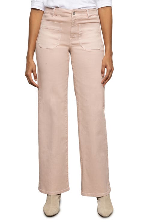 Pink Wide Leg Jeans | Nordstrom Pink Wide Leg Jeans | Nordstrom