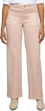 Sanctuary The Marine Patch Pocket Wide Leg Jeans