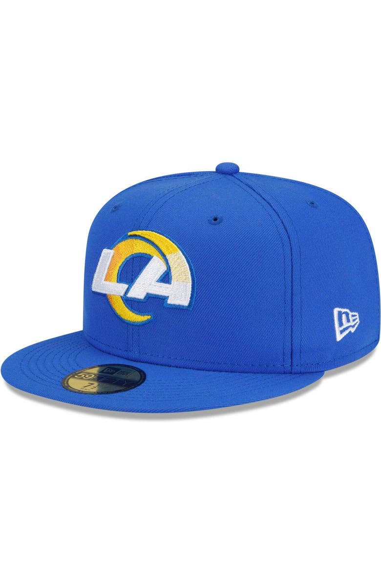 New Era Men's New Era Royal Los Angeles Rams Patch Up 1998 Pro Bowl 59FIFTY Fitted Hat, Alternate, color, Royal