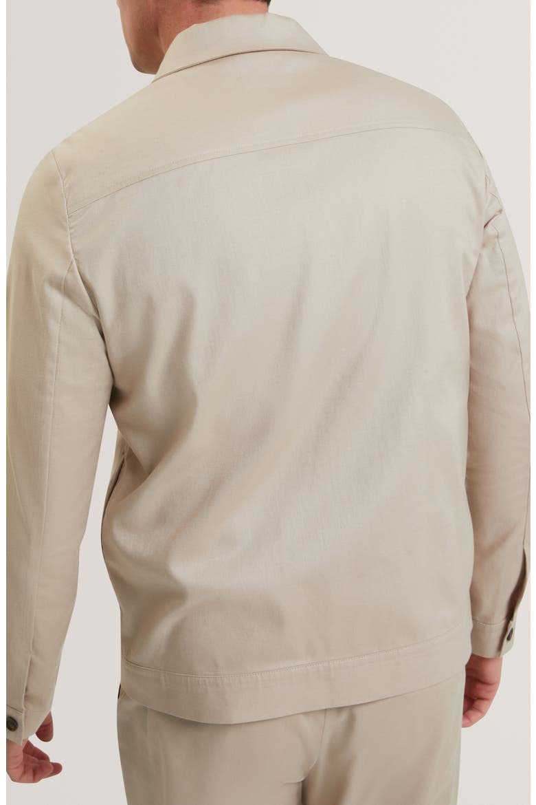 Rubino Cotton Blend Jacket, Alternate, color, TAUPE