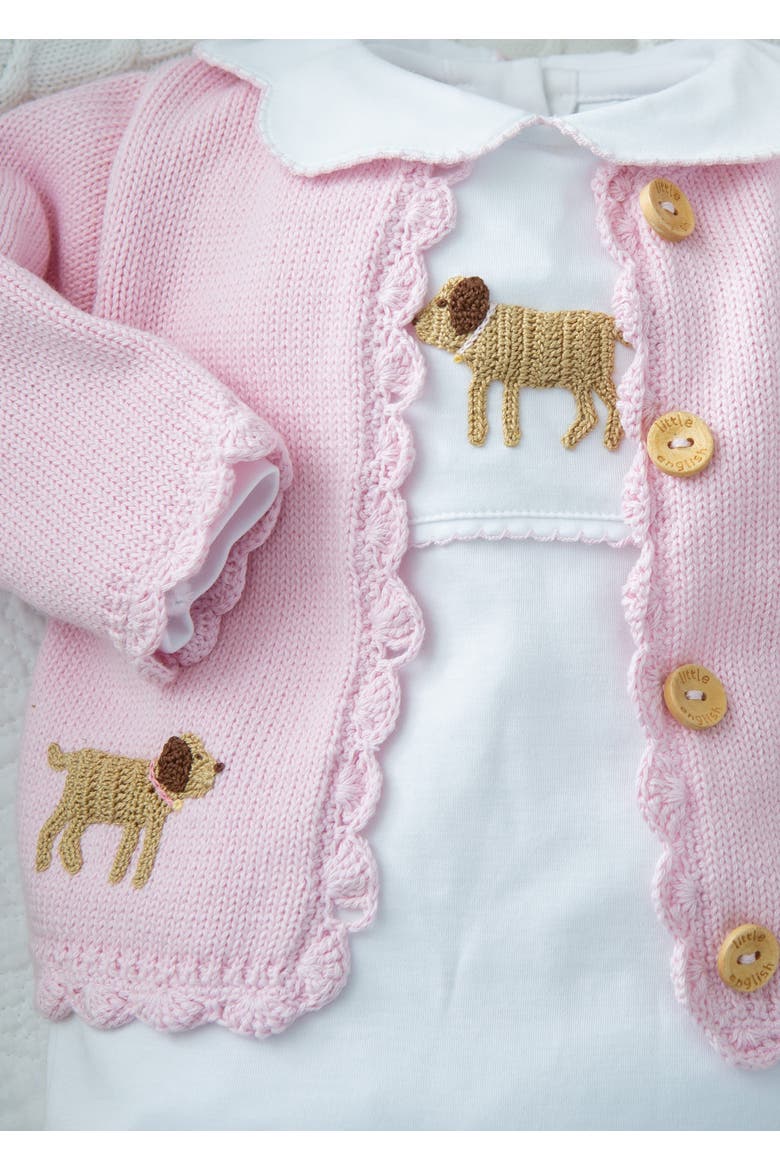 Kids' Crochet Cardigan, Alternate, color, Girl Lab