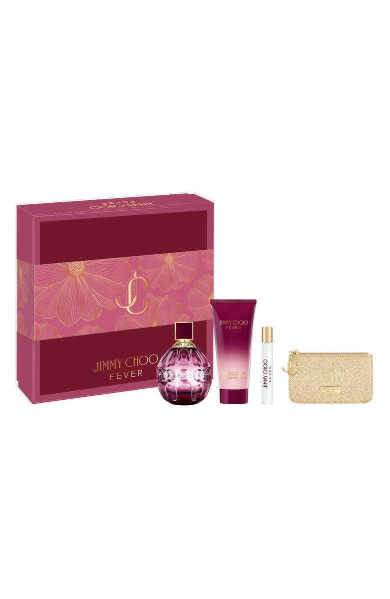 Jimmy Choo Fever Eau de Parfum Gift Set (Limited Edition) $173 Value, Main, color, 