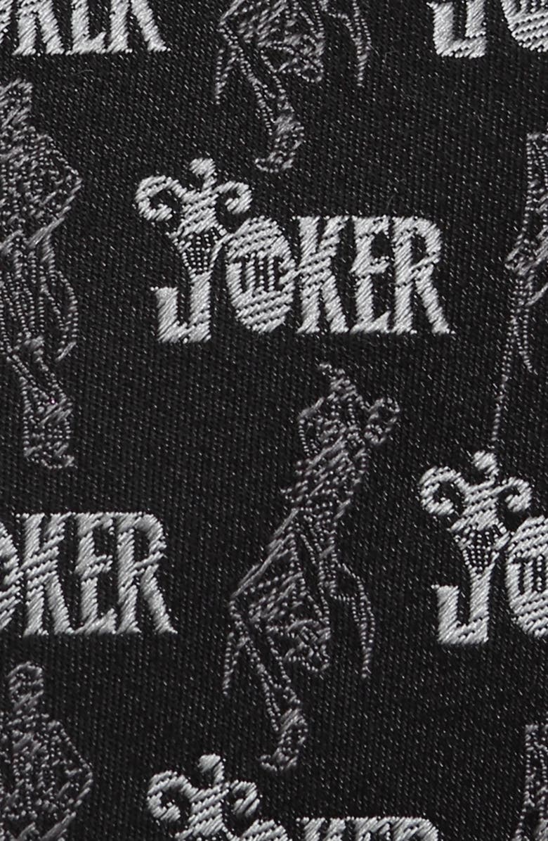 Cufflinks, Inc. Joker Pose Silk Tie, Alternate, color, 