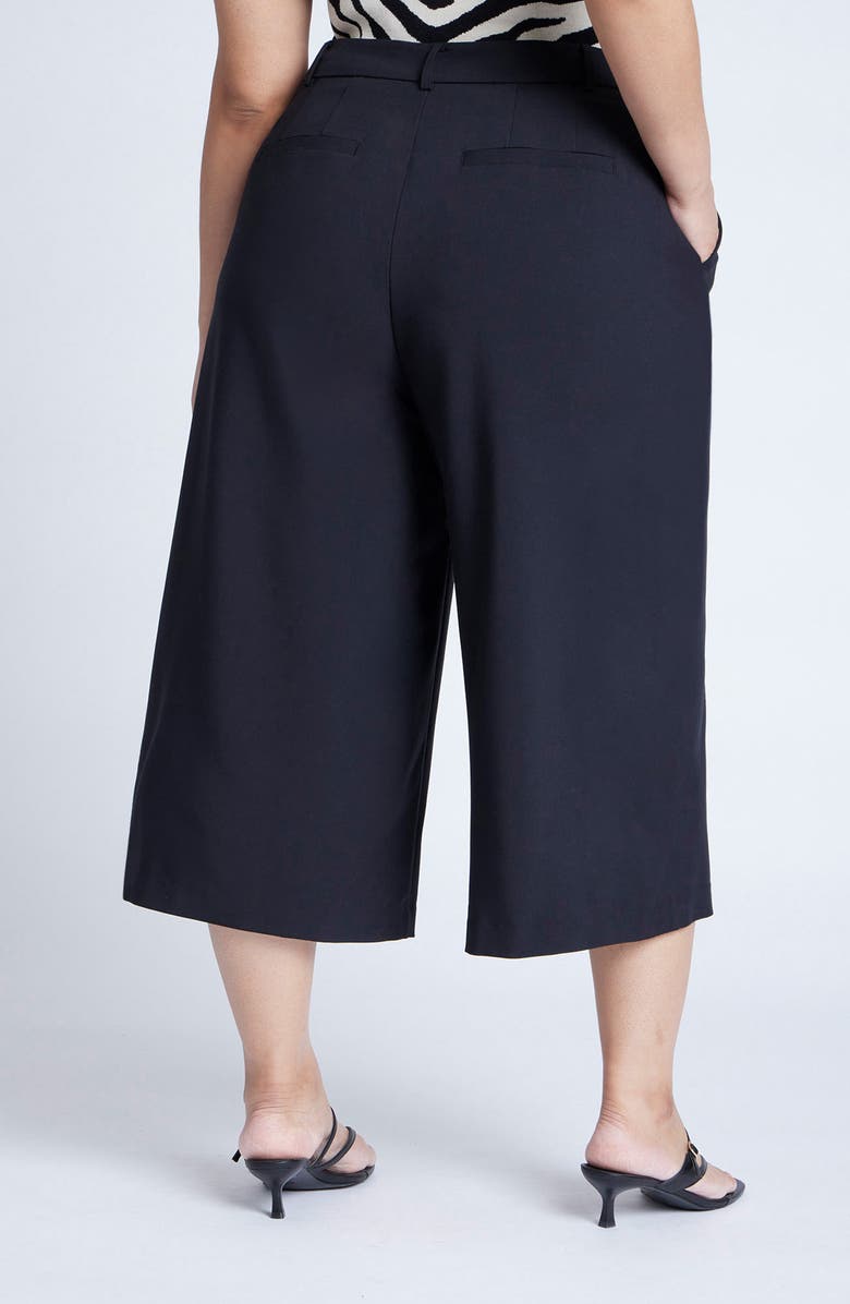 ELOQUII Wide Leg Culottes, Alternate, color,