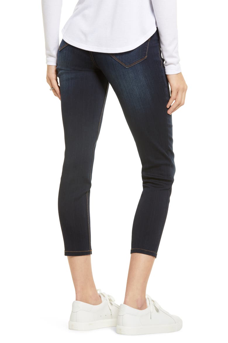 Silky Denim Maternity Ankle Skinny Jeans, Alternate, color, GIOVANNA
