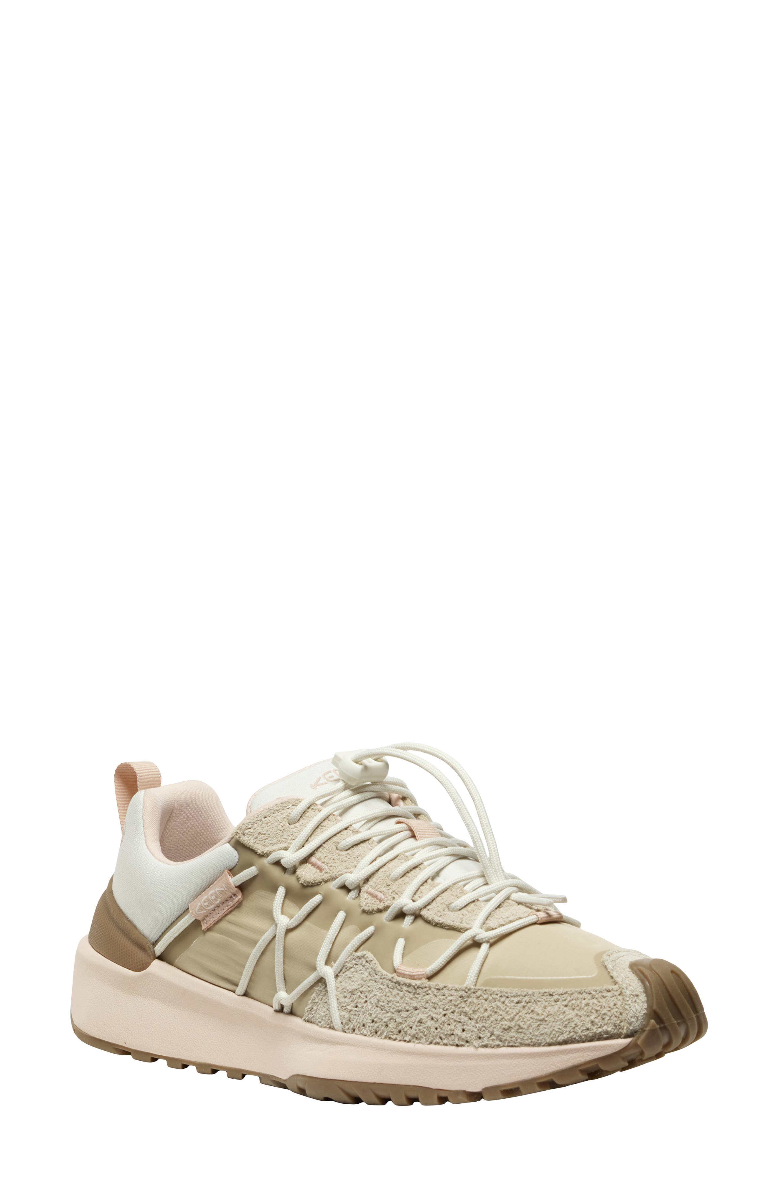 Uneek Trekker Sneaker, Main, color, PLAZA TAUPE/CAMEO ROSE