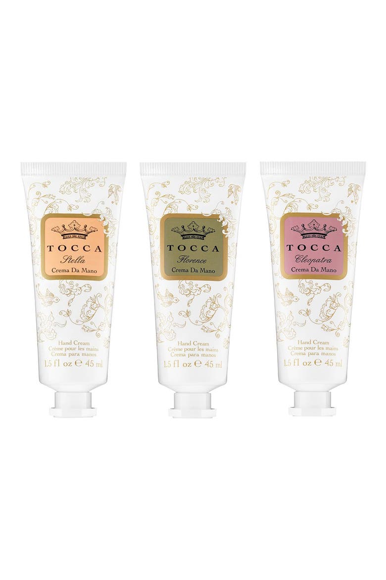 Evergreen Crema Veloce Mini Hand Cream Set USD $30 Value, Main, color, NO COLOR