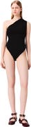 maje Asymmetric bodysuit