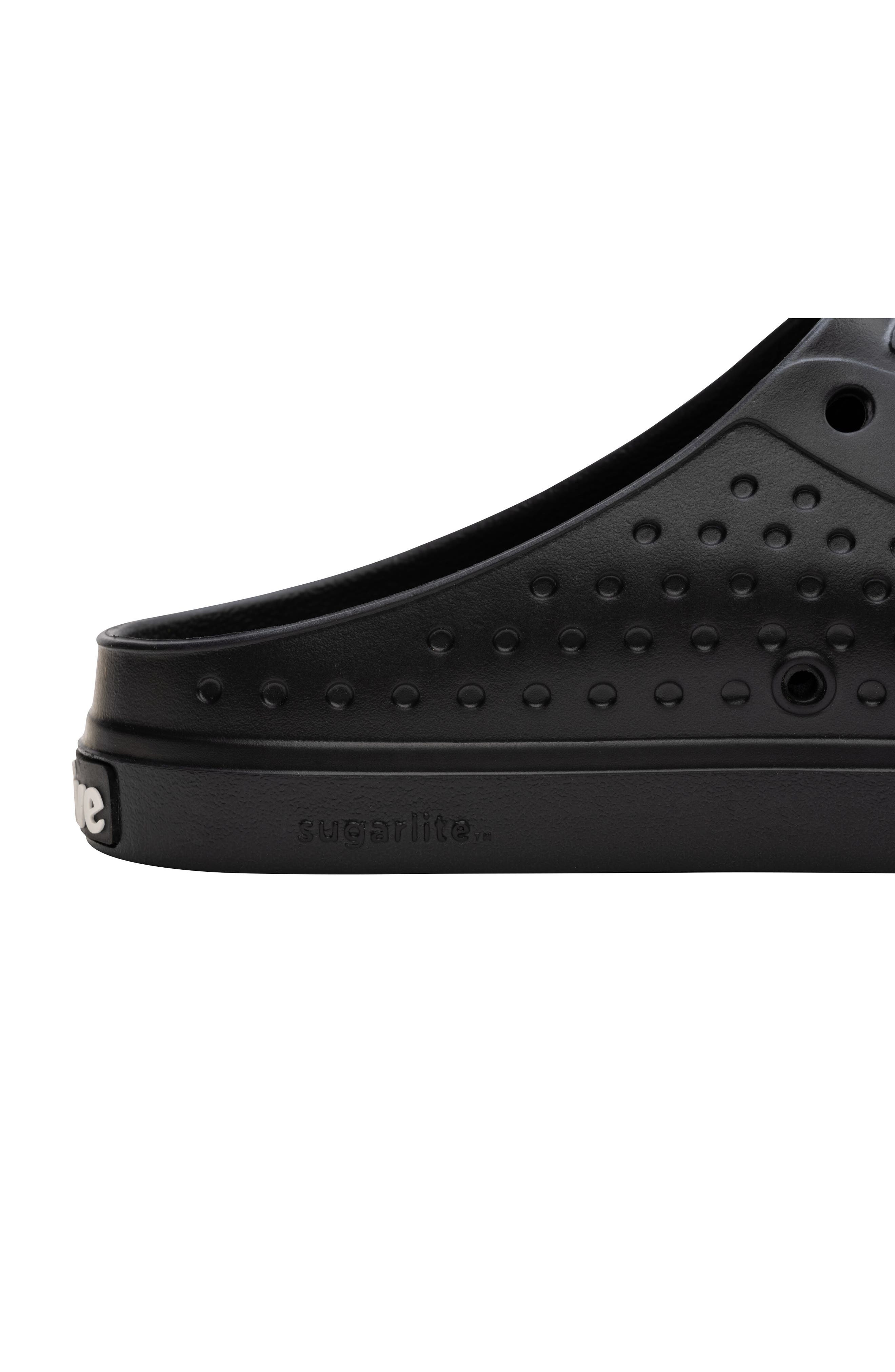 Native Shoes Jefferson Water Friendly Slip-On Clog, Alternate, color, Jiffy Black/ Jiffy Black