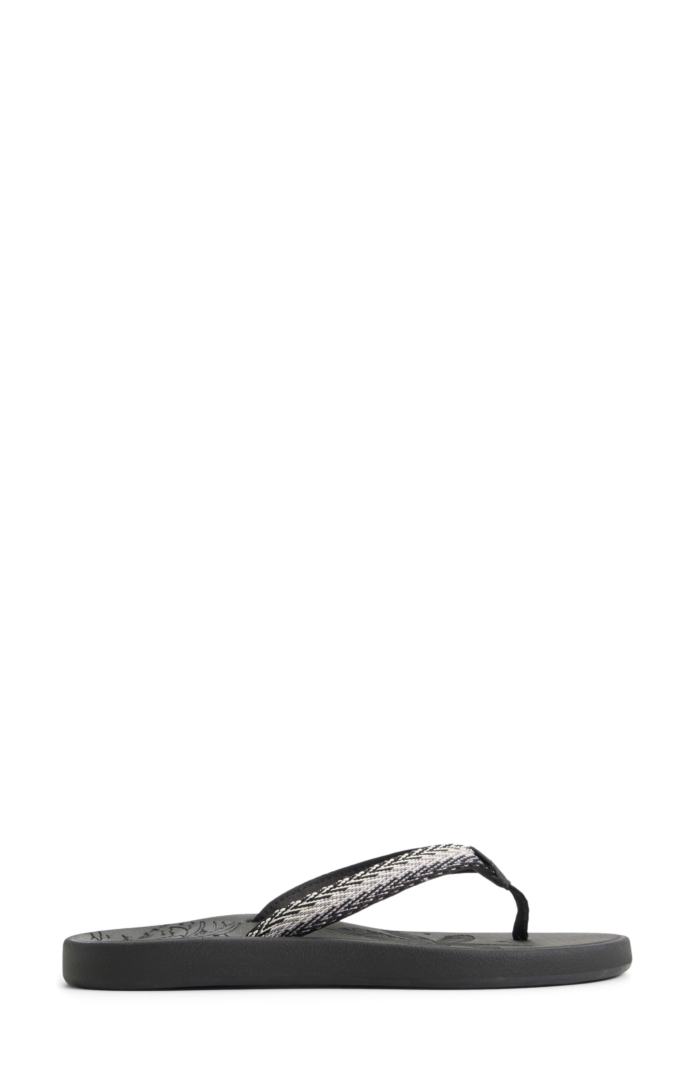 Roxy Gianna II Flip Flop, Alternate, color, Grey Multi