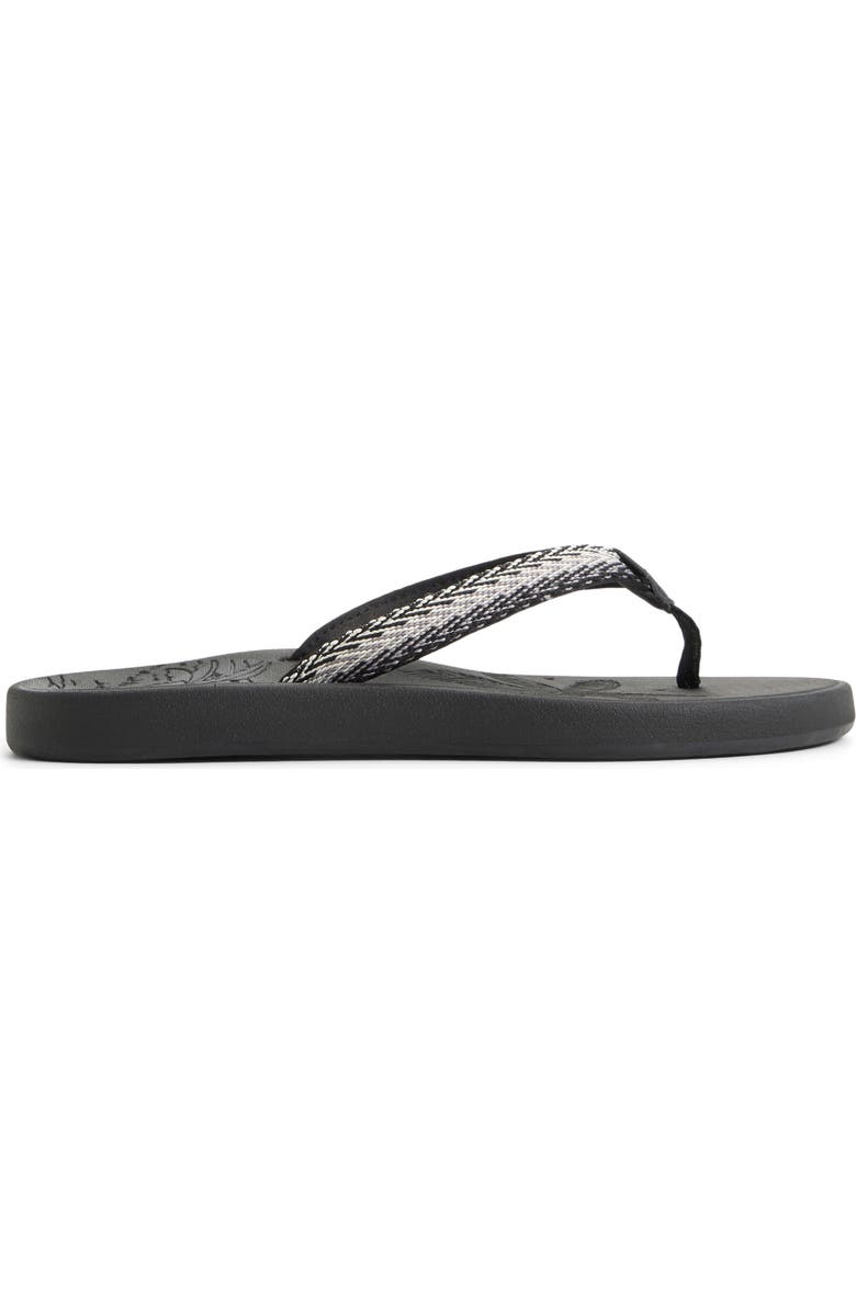 Roxy Gianna II Flip Flop, Alternate, color, Grey Multi