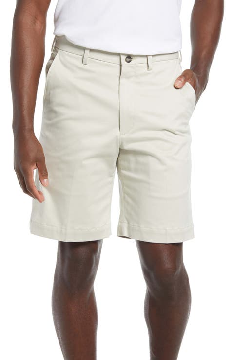 Men's Classic Flat Front Chino Shorts