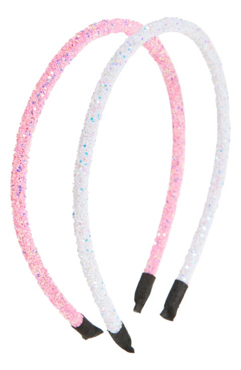 MILK X SODA GLITTER WHALE HAIR CLIP PINK