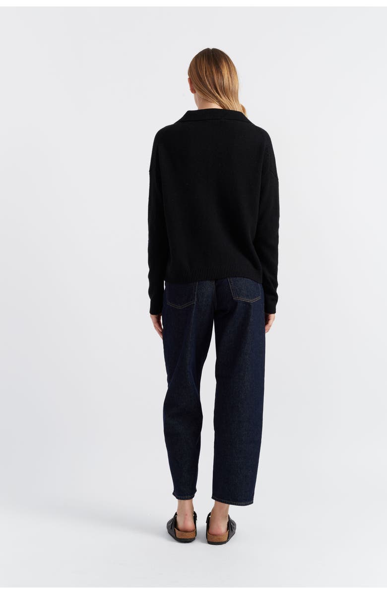 Chinti & Parker Pure Cashmere Summer Collared Sweater, Alternate, color, 