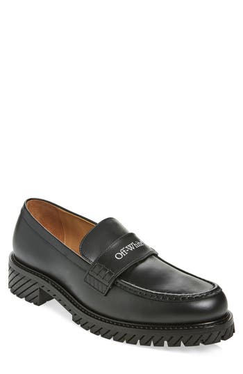 Off-white Combat Loafer In Black