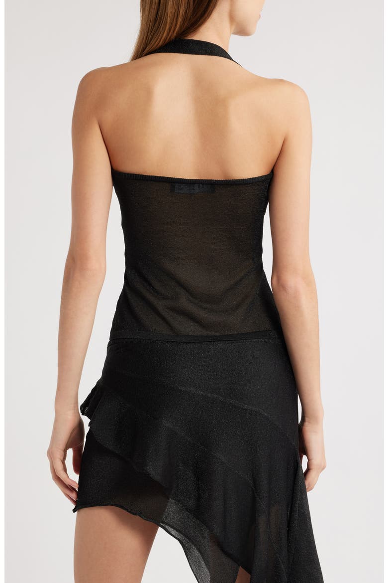 Palisades Halter Top, Alternate, color, ONYX