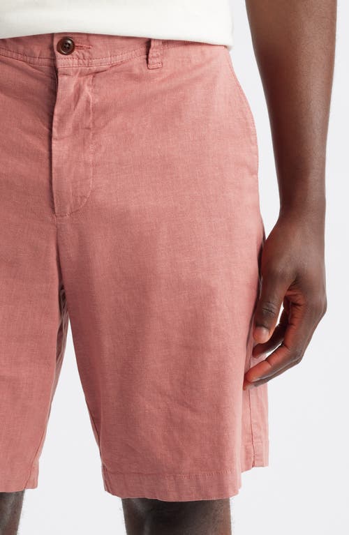 Rails Boden Linen Blend Shorts In Red