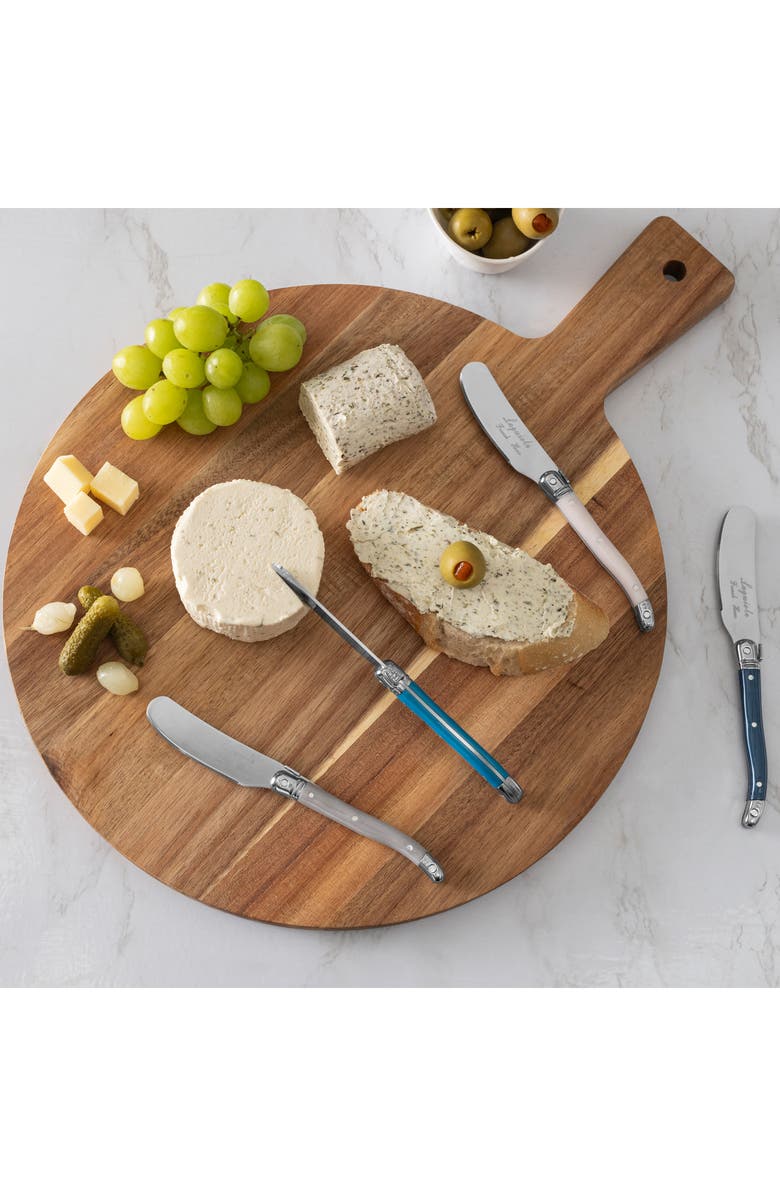 FRENCH HOME 8-Piece Spreader Knife Set, Alternate, color, Coastal Frost