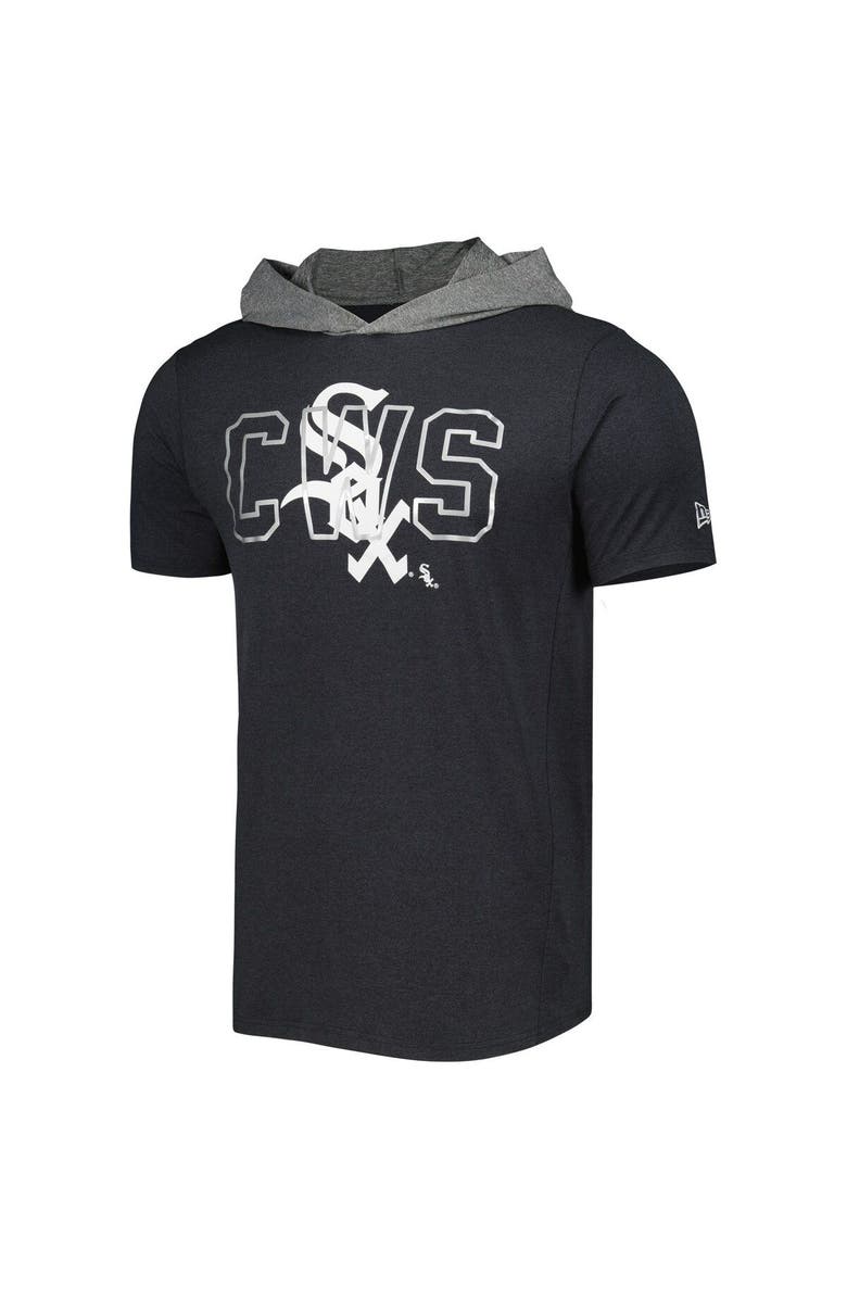 New Era Men's New Era Black Chicago White Sox Team Hoodie T-Shirt, Alternate, color, Black