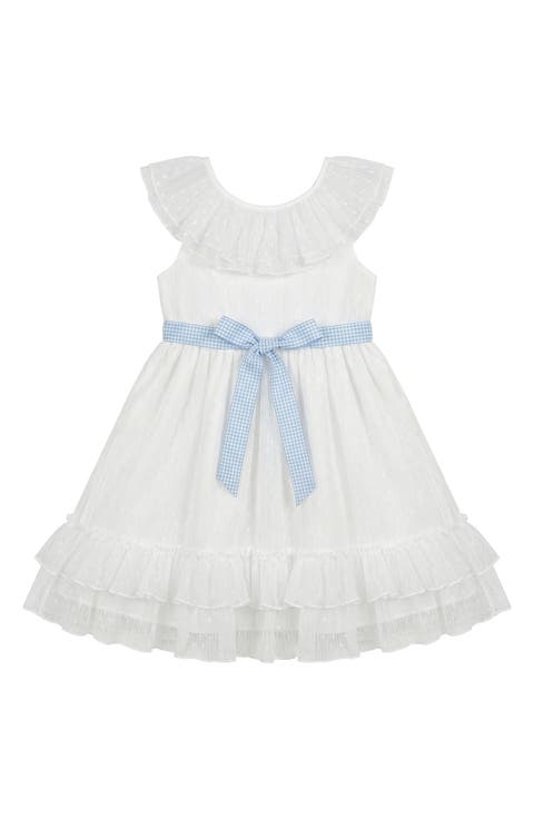 Kids' Ruth Clip Dot Chiffon Dress (Toddler & Little Kid)