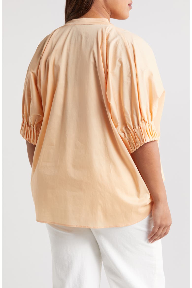 Medina Elbow Sleeve Top, Alternate, color, APRICOT ICE