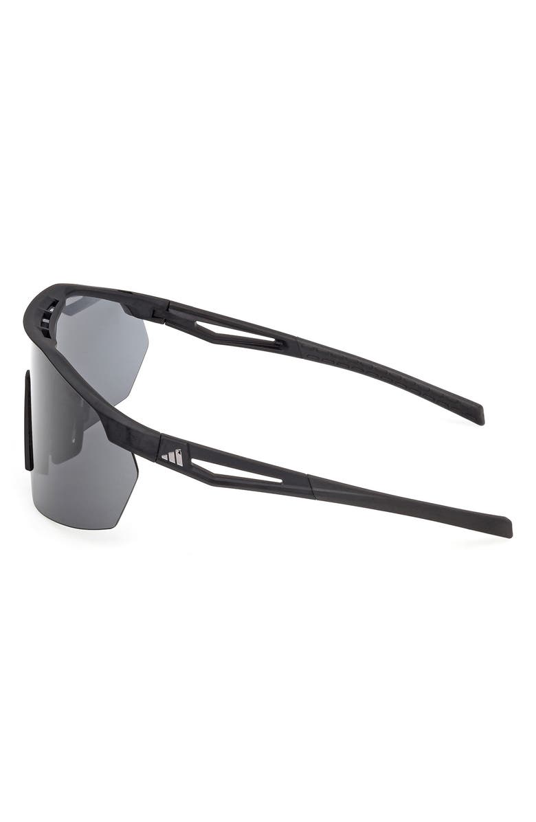 adidas Shield Sunglasses, Alternate, color, Matte Black / Smoke