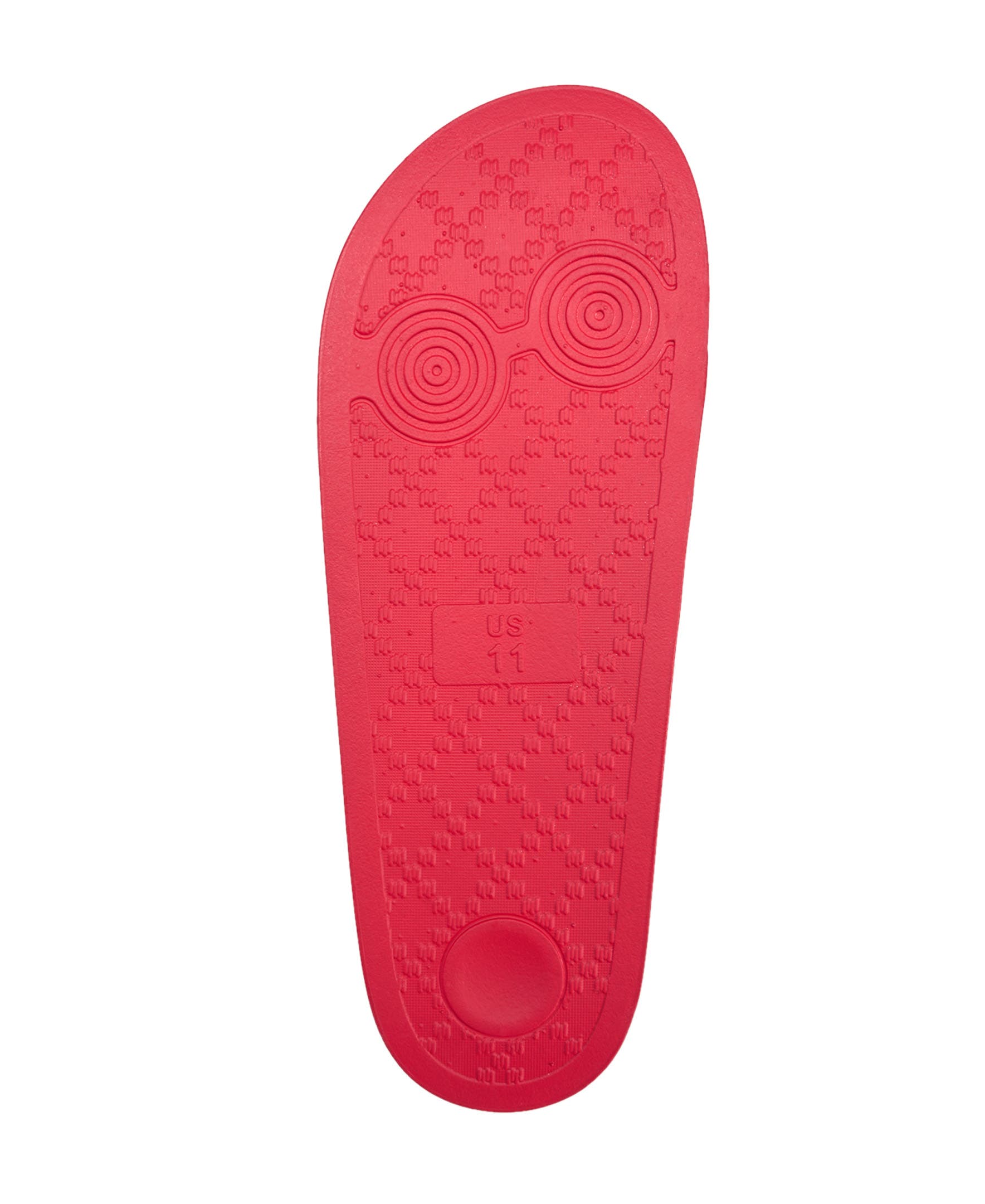 True Religion Drake Script Logo Pool Slide, Alternate, color, Red