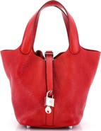 Pre-Owned Hermes Picotin Lock Bag Clemence PM
