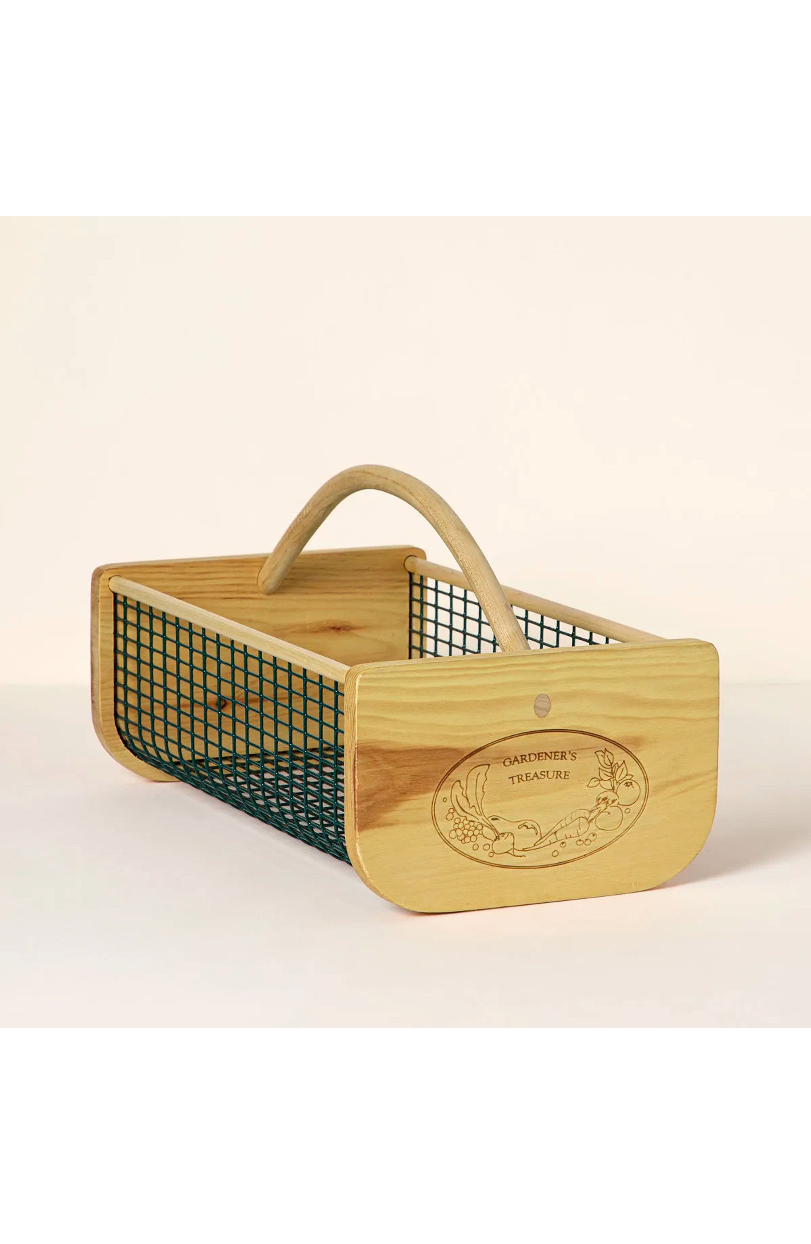 Gardener's Harvest Basket Non Personalized by Maine Garden Products in Beige 