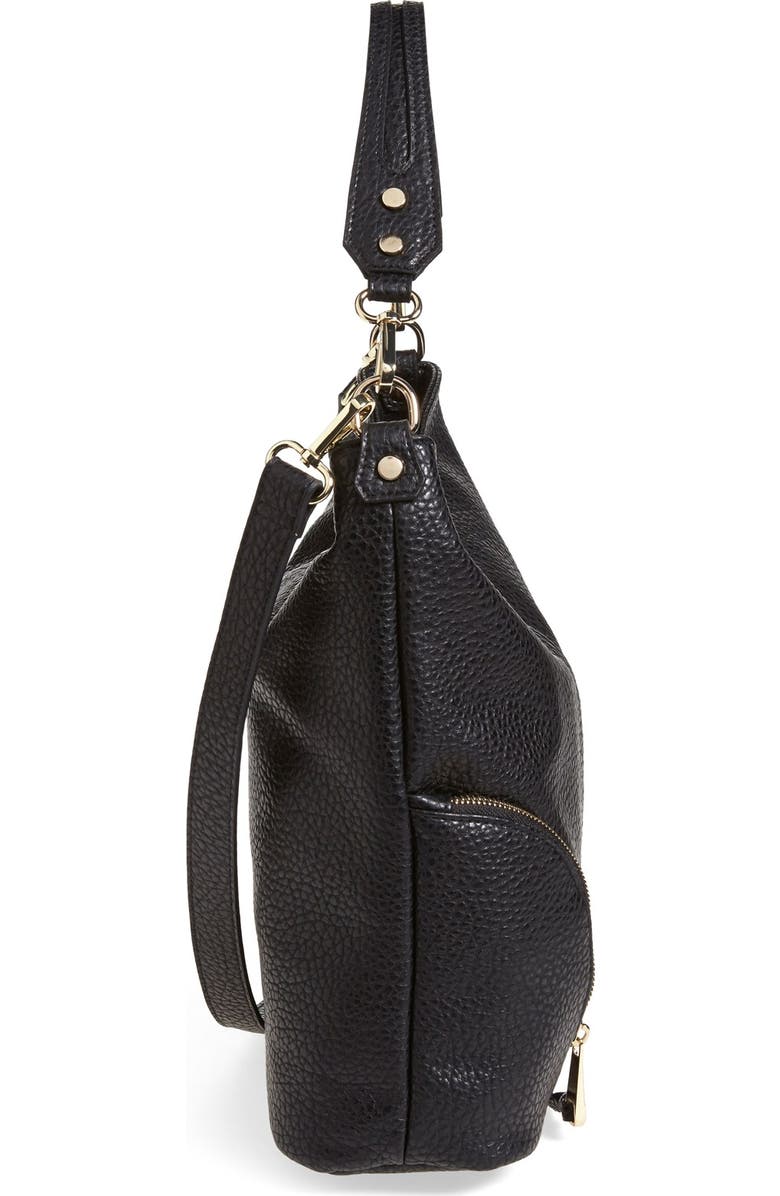POVERTY FLATS by rian 'Round Zip' Hobo Bag, Alternate, color,