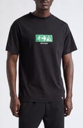 Palm Angels Street Signals Cotton Graphic T-Shirt
