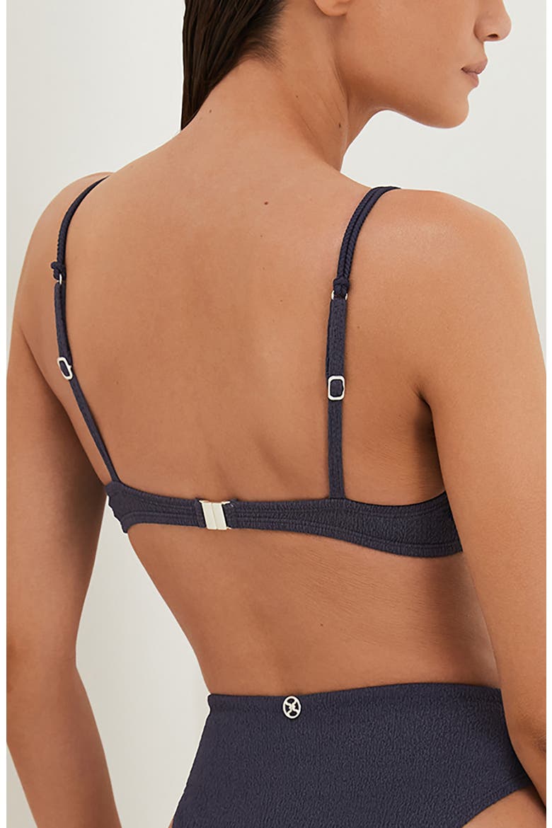 Firenze Alba Nissi Underwire Bikini Top, Alternate, color, BLUE