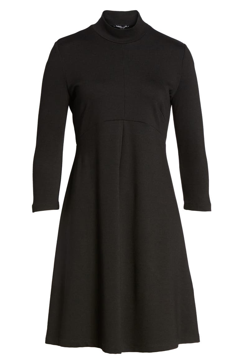 Kennett Maternity Dress, Alternate, color, CAVIAR BLACK