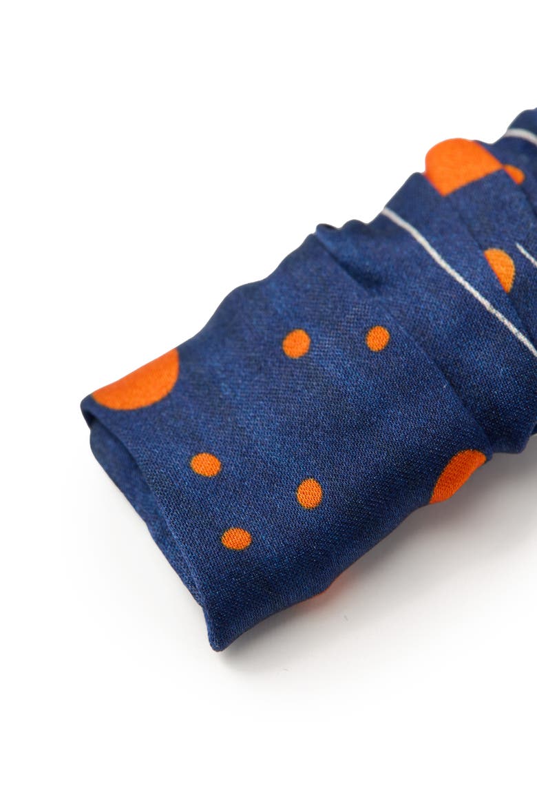 Celestia Silk Hair Barrette Clip, Alternate, color, Blue