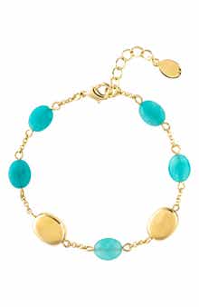 RIVKA FRIEDMAN Turquoise Bead Bracelet