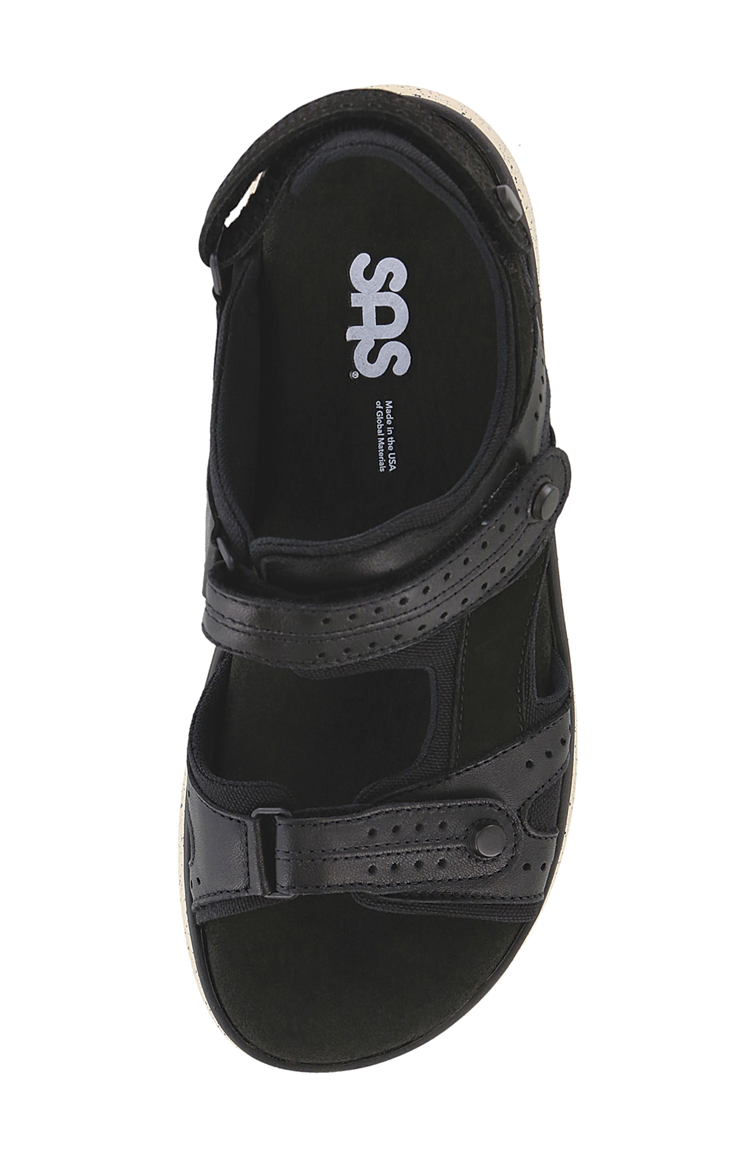SAS Embark Sandal, Alternate, color, Black Ash