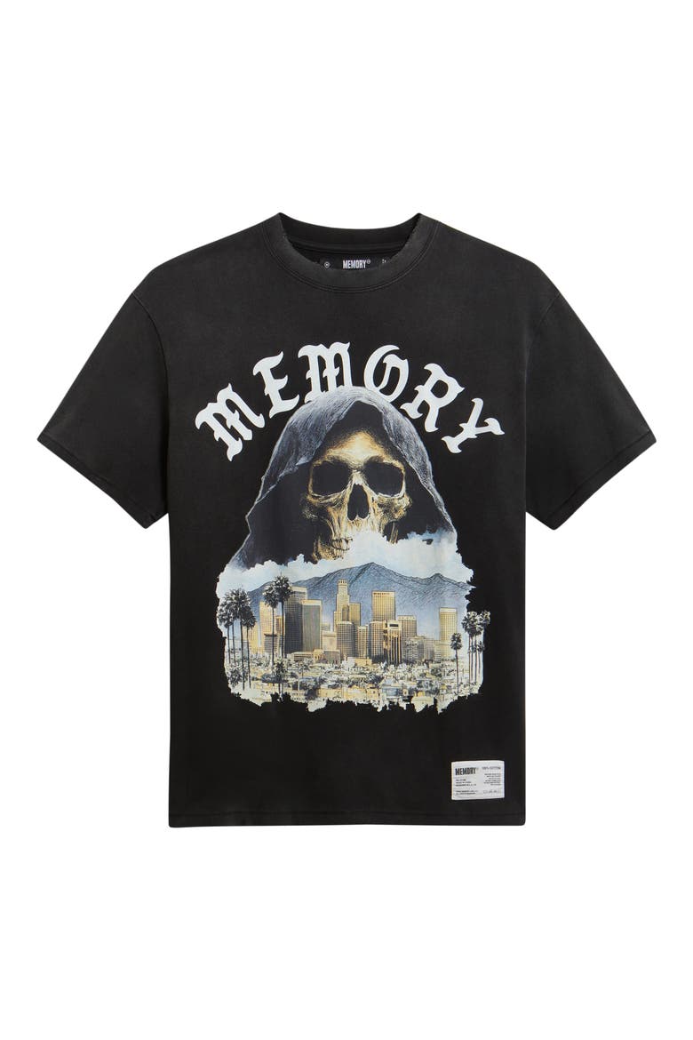 Old E Reaper Cotton Graphic T-Shirt, Alternate, color, VINTAGE BLACK