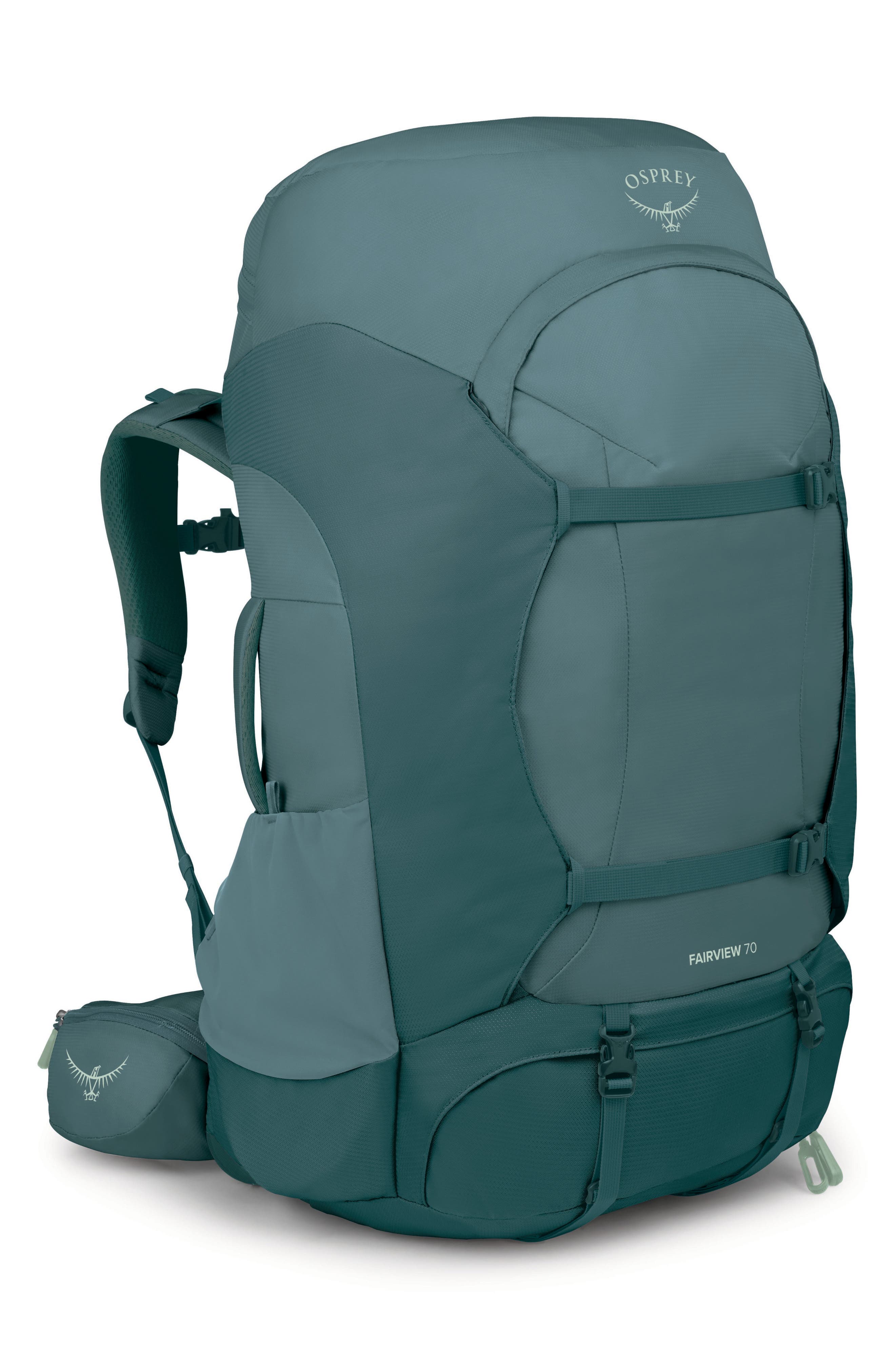 Fairview 70-Liter Trek Backpack Luggage, Alternate, color, CASCADE BLUE/ TORRENT BLUE